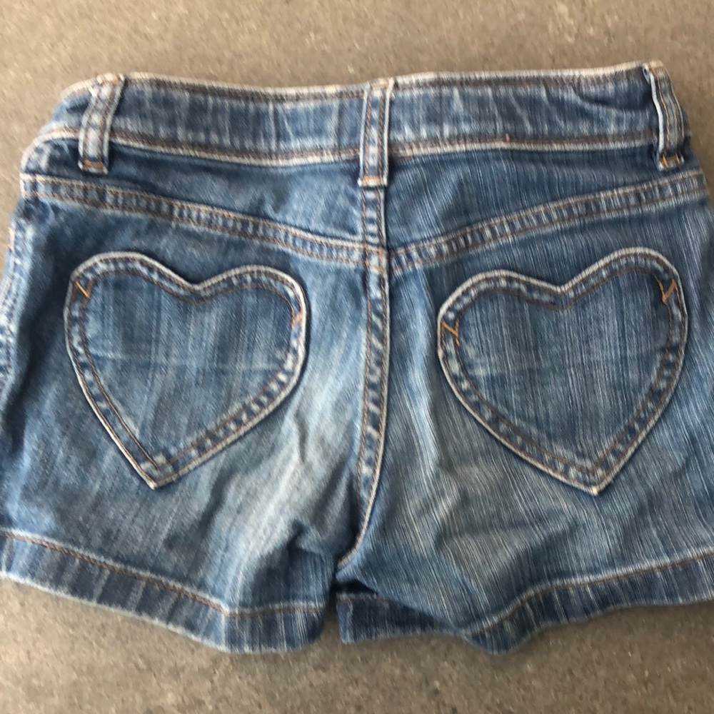 Mini Boden denim shorts size 8